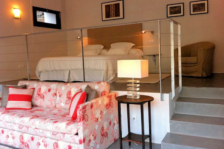 The Junior Suites are more contemporary in style