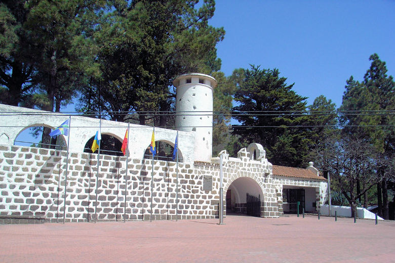 The Parador's entrance