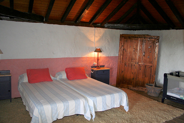 Upper-floor bedroom