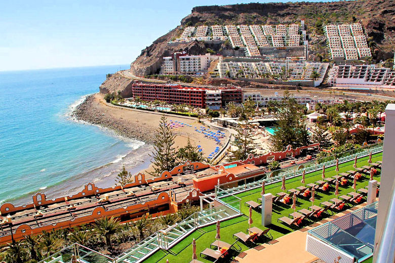 View from Riviera Vista over Playa del Cura