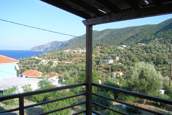 View from the Yellow House's terrace