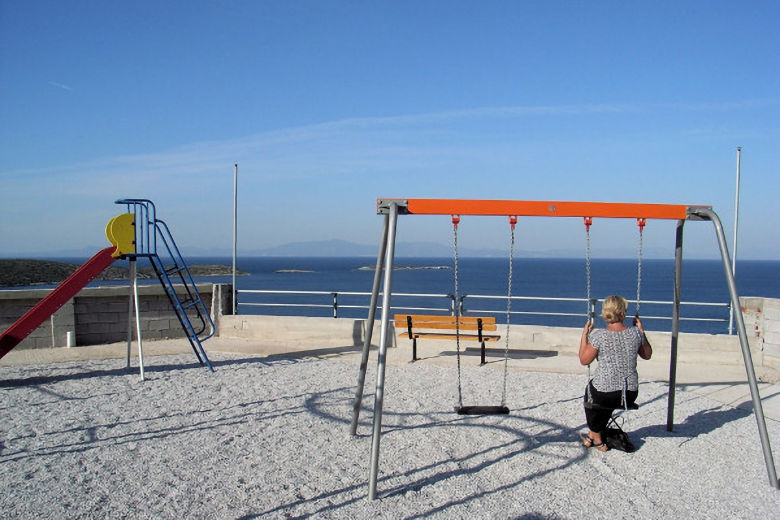 Playground with a view