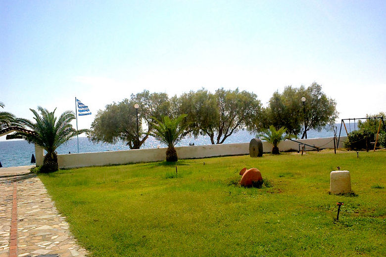 The gardens leading to the seafront