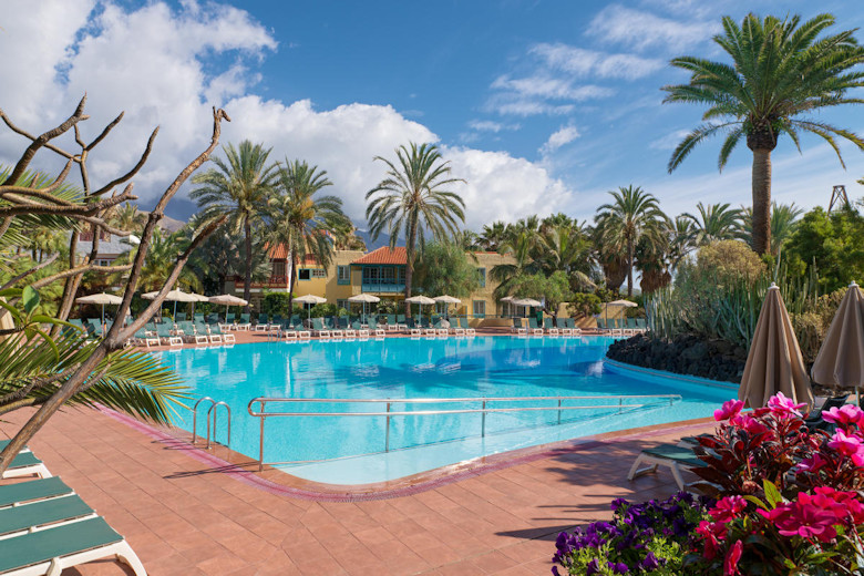 The pool at Hacienda San Jorge