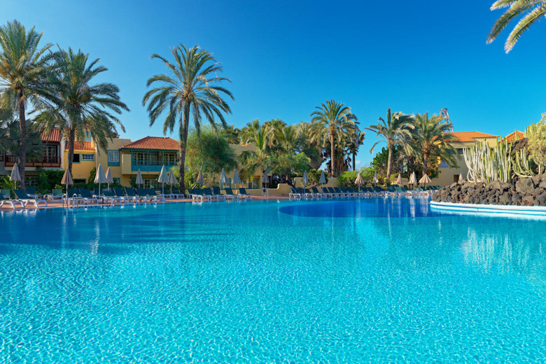 The large swimming pool