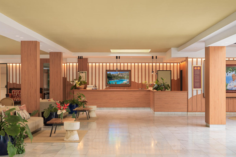 Reception area 