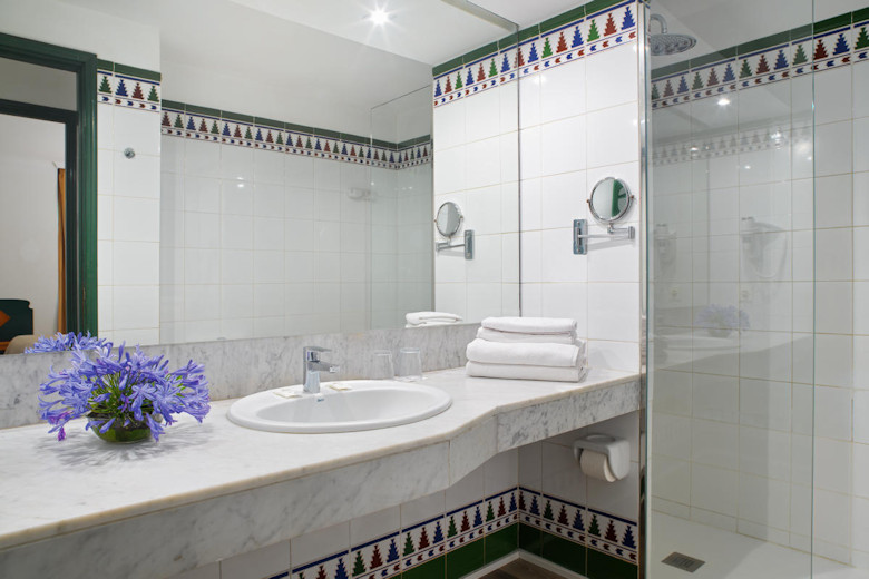 Shower room in a Standard Apartment.