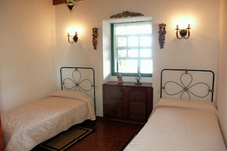 One of the bedrooms