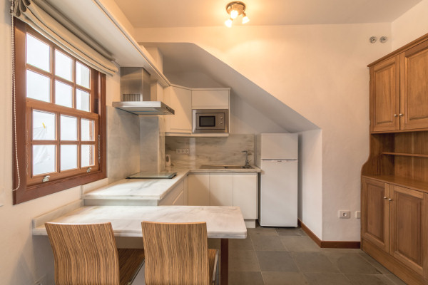 Kitchen in an apartment