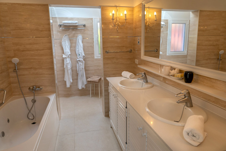 Well appointed bathrooms
