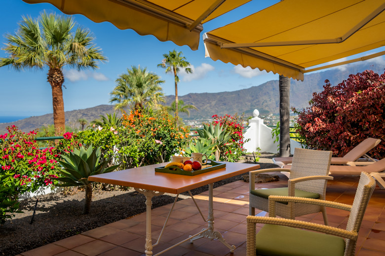 Terrace of a bungalow