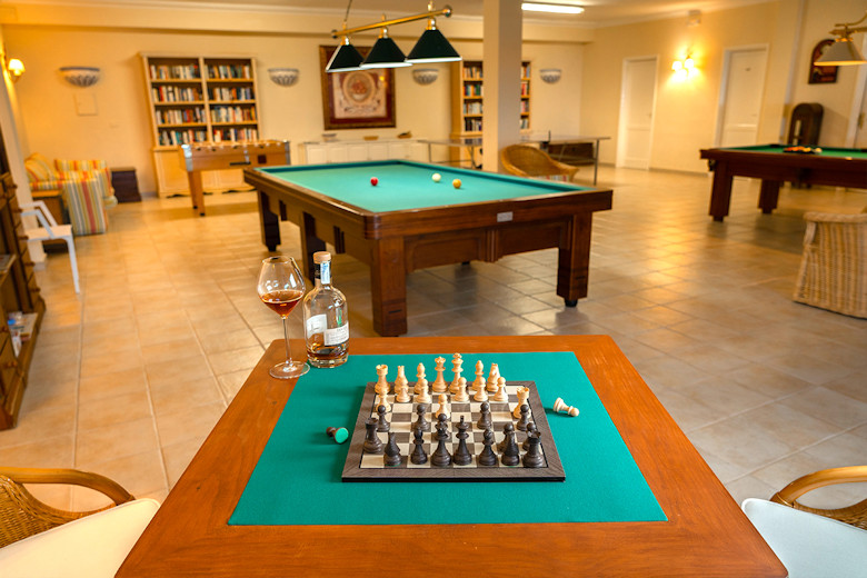 The games room