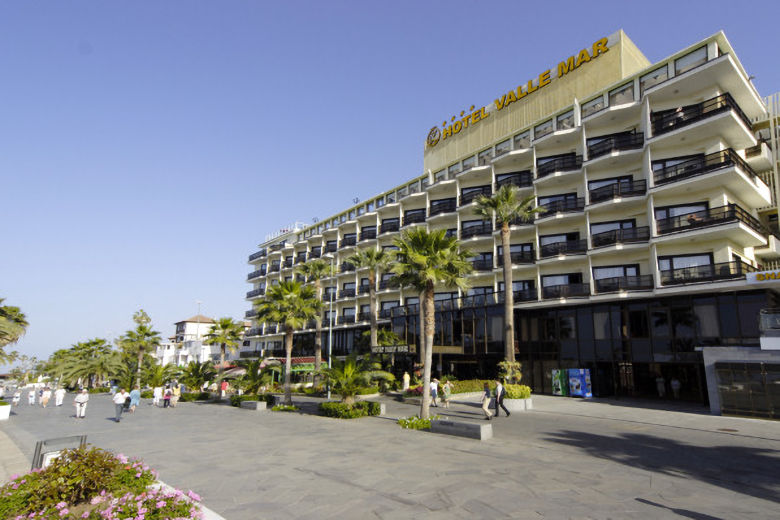 The Vallemar stands on the wide seafront promenade