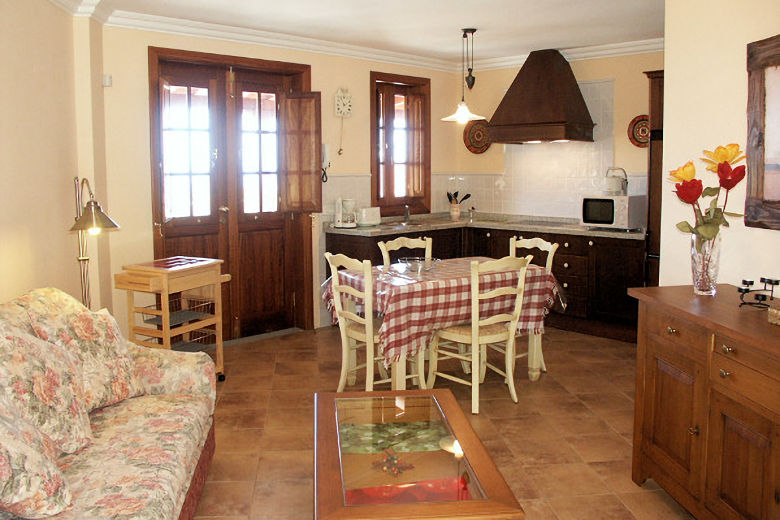 Lounge/kitchen in Casita La Baranda