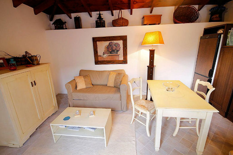 Sitting-dining area in Casita Vista al Mar