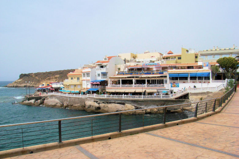 La Caleta waterfront is a short walk away