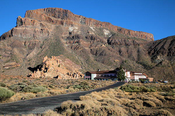 The Parador's spectacular setting