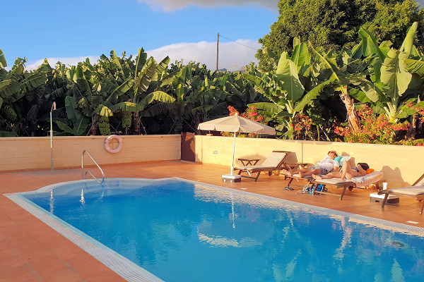 The swimming pool
