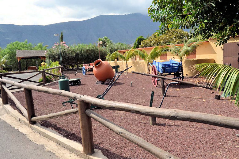 The grounds display the Finca's agricultural heritage