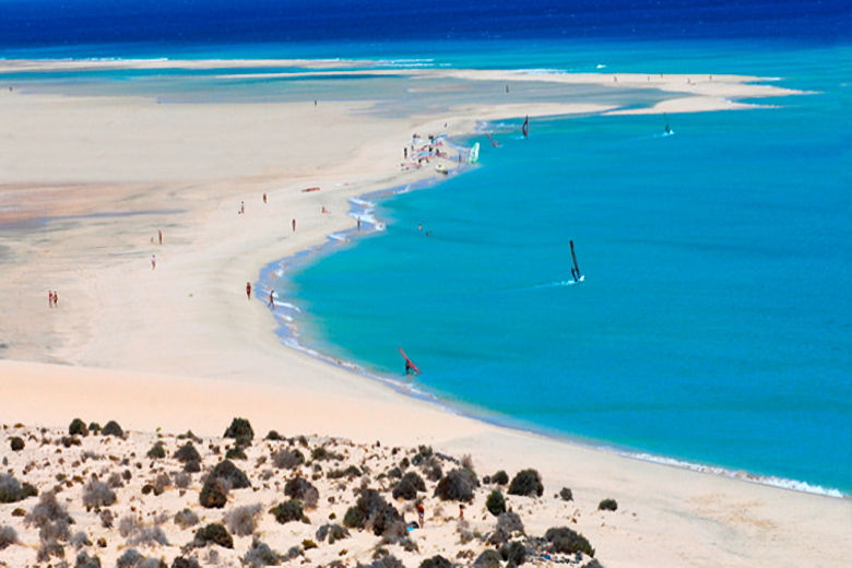 Playa de Sotavento de Jandia