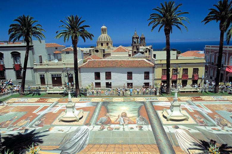 Corpus Cristi celebrations in La Orotava