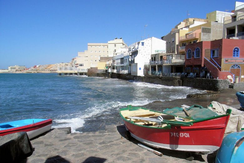 Fishing boats in El Médano