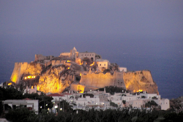 Chora at dusk