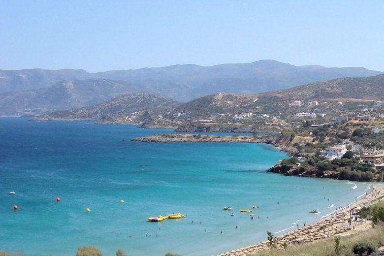 Gulf of Mirabello coastline