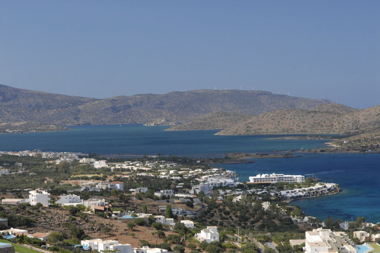 Elounda coastline