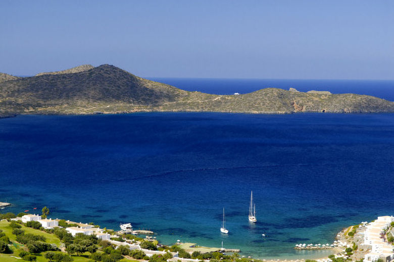 Gulf of Mirabello coastline