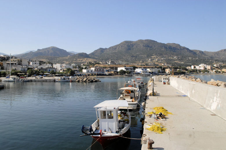 Makriyialos harbour