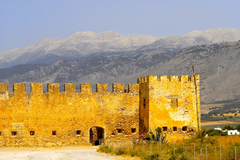 The Castle of the Drossolites in Frangokastello