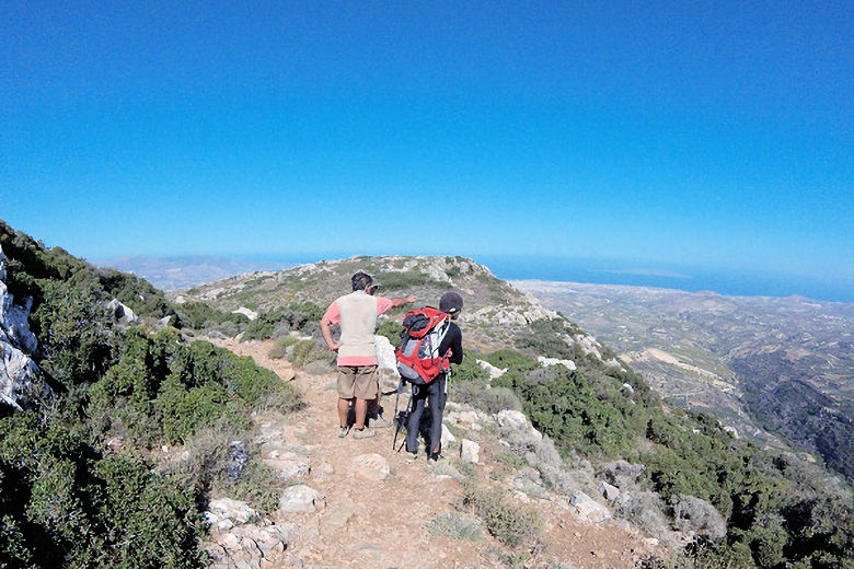 Walking in Central Crete