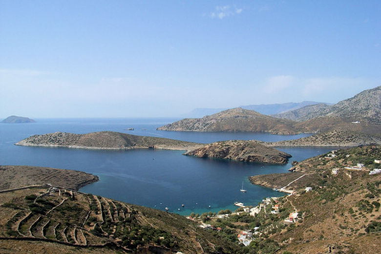 The calm sea at Kampi Bay