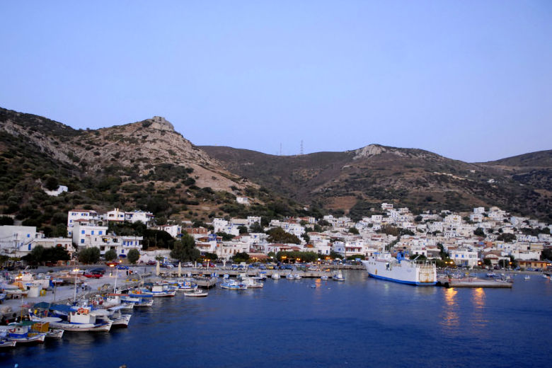 Fourni Village at dusk