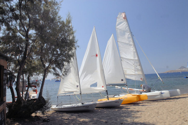 Watersports on Ortakent Beach