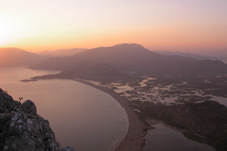 Dalyan river delta and Iztuzu beach