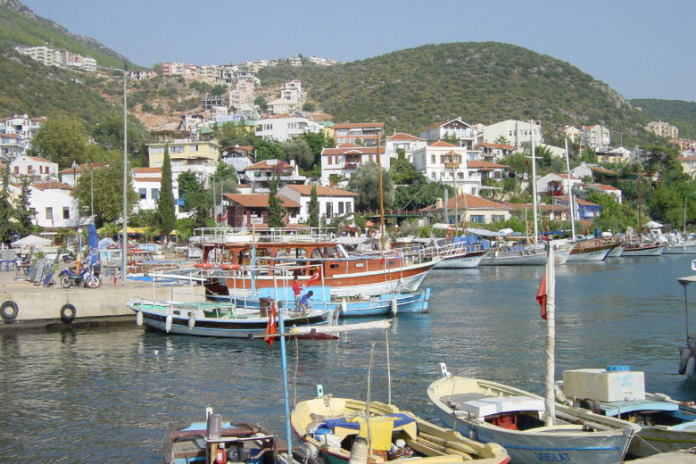 Kalkan harbour