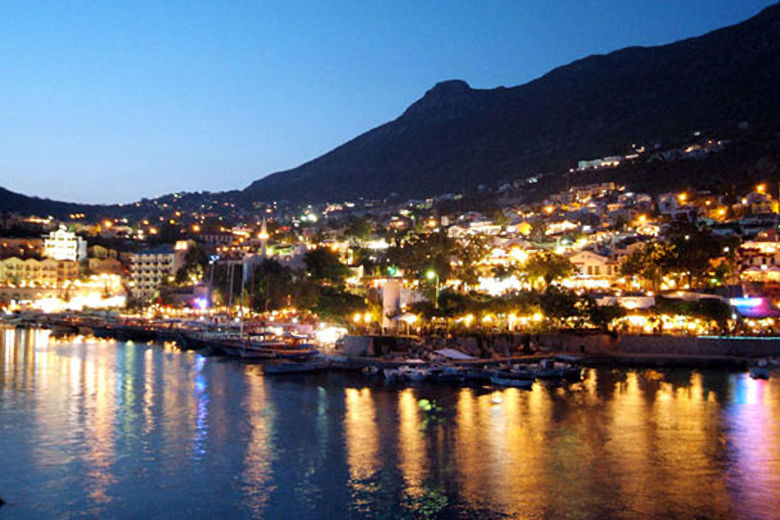 Kalkan by night