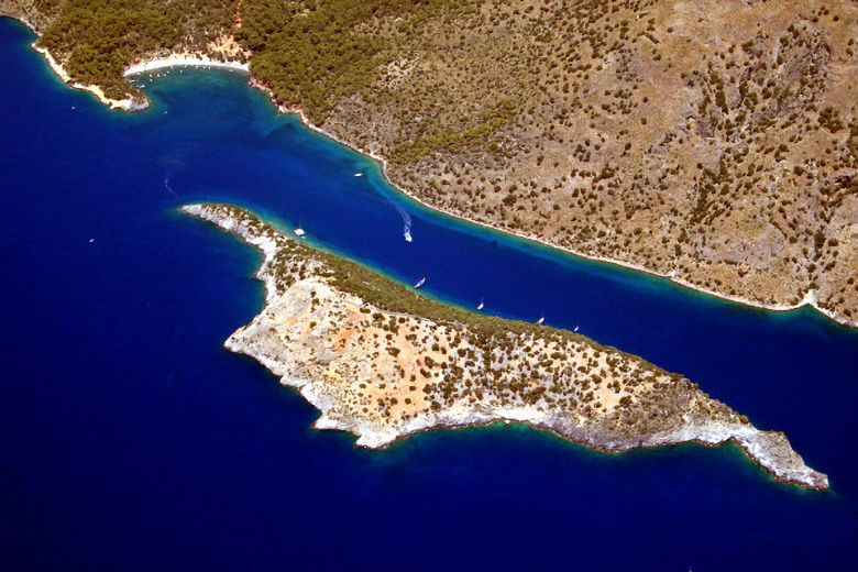 Gemiler Bay and St Nicholas Island