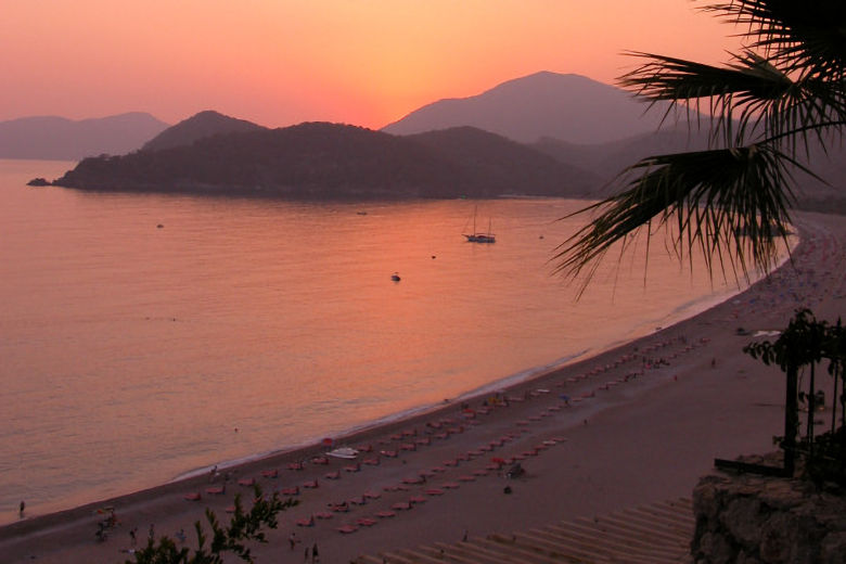 Sunset over Oludeniz