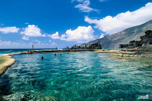 Rock pools at La Maceta