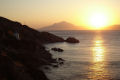 Sunrise over Fourni, seen from Agios Kirikos