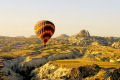 Cappadocia's unique landscape in the early morning light