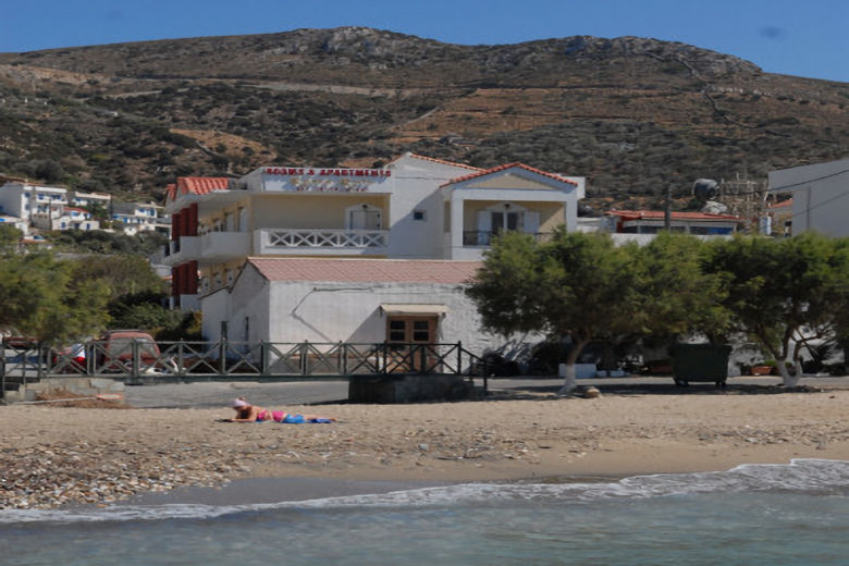 Kosta Reli viewed from the beach
