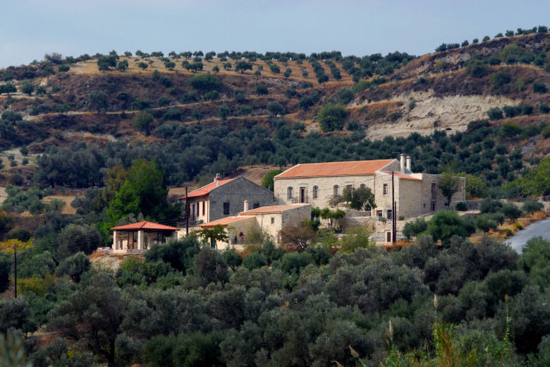 Villa Kerasia's beatiful rural setting
