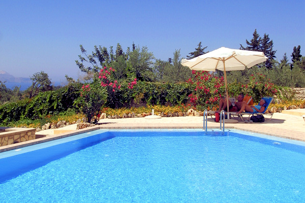 Swimming pool at Iliopetra