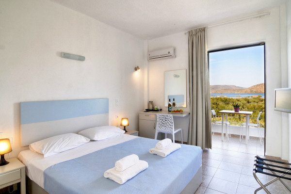 A double room with sea view