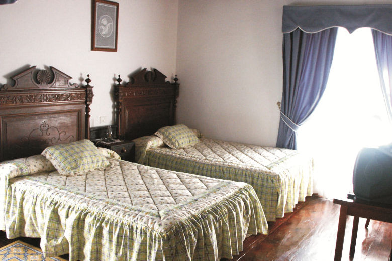 One of the guestrooms