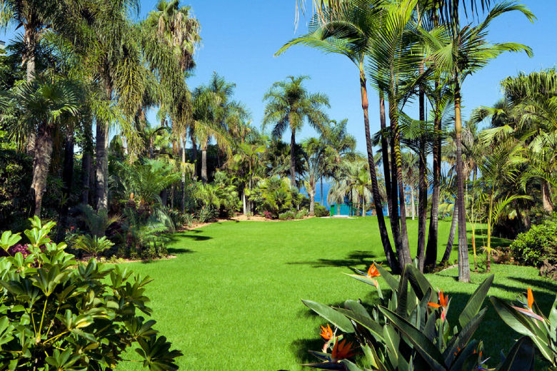 Immaculate gardens at the Hotel Tigaiga